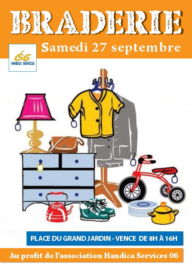 Image affiche braderie 2025